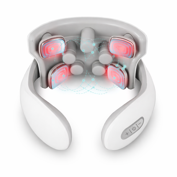 Wellness Matrix Neck Vibration Massager Low Frequency Pulse Cervical Pain Relief