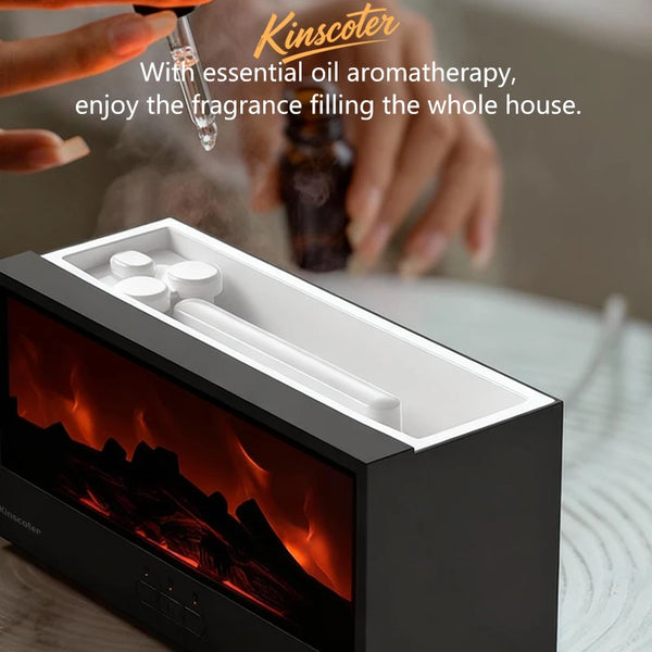 Wellness Matrix Cozy Flame Aroma Diffuser Lite