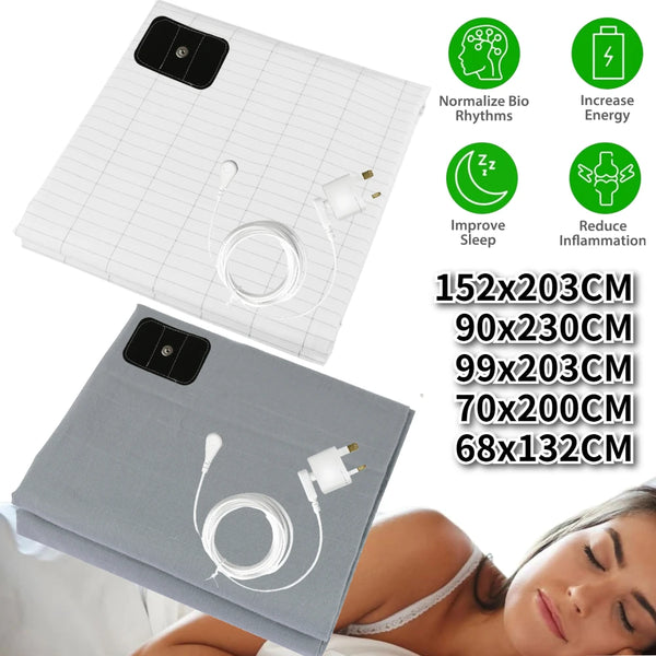Wellness Matrix Grounding Earthing Sleep Bed Sheet