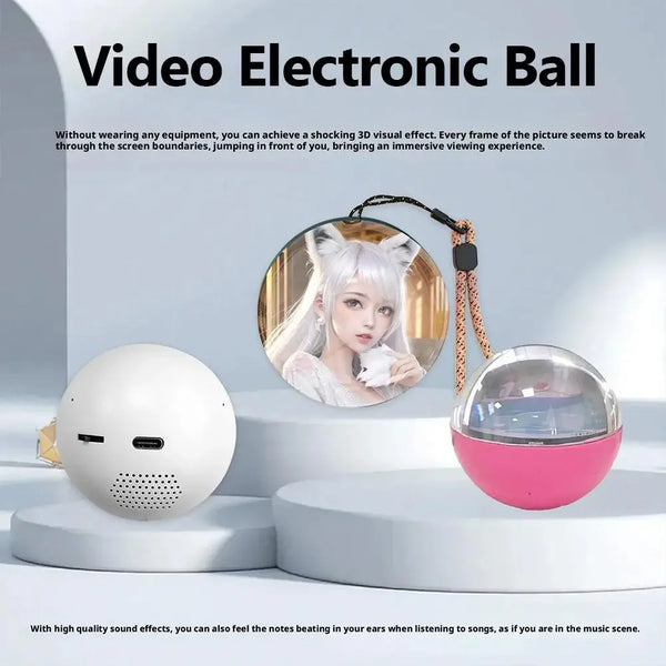 Wellness Matrix Memory Sphere Video Lamp Globe